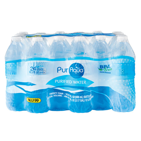 PurAqua Purified Water 16.9 fl oz