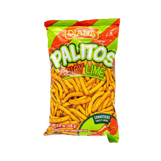 Palitos de maíz con sabor a chile picante y lima de Diana, 159 g