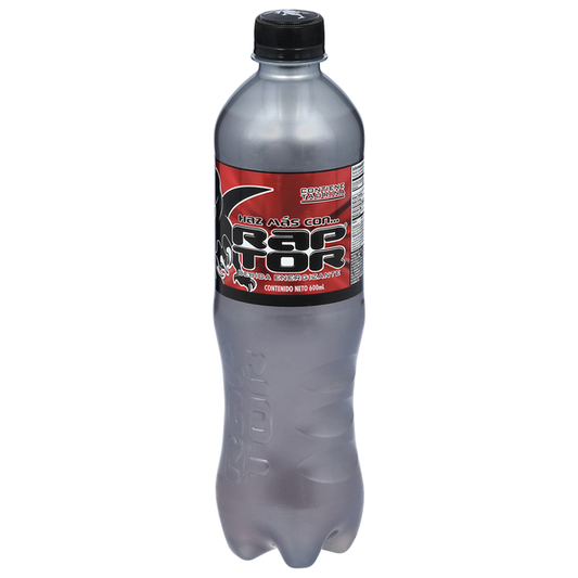Bebida energética Raptor, sabor ponche de frutas, 20 onzas líquidas