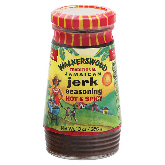 Condimento Walkerswood Jerk, Tradicional, Jamaicano, Picante, 283 g