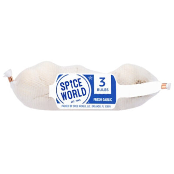 Ajo fresco Spice World, 3 unidades