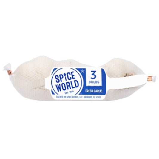 Ajo fresco Spice World, 3 unidades