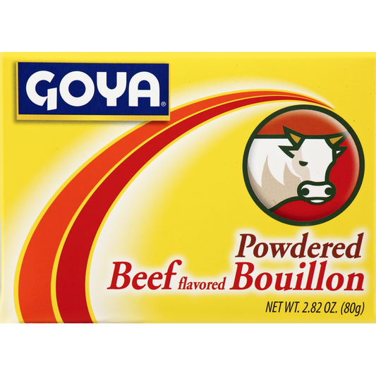 Caldo Goya en polvo sabor a carne (80 g)