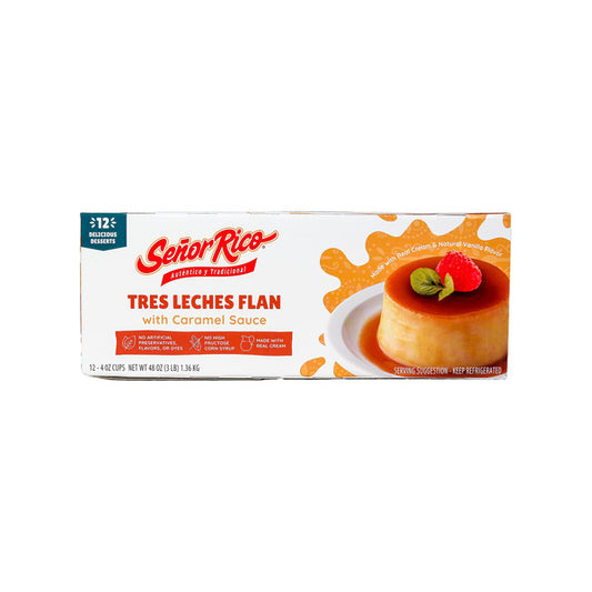 Señor Rico Flan Tres Leches 4 oz