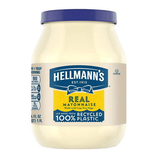 Hellmann's, Mayonesa Real, 64 oz