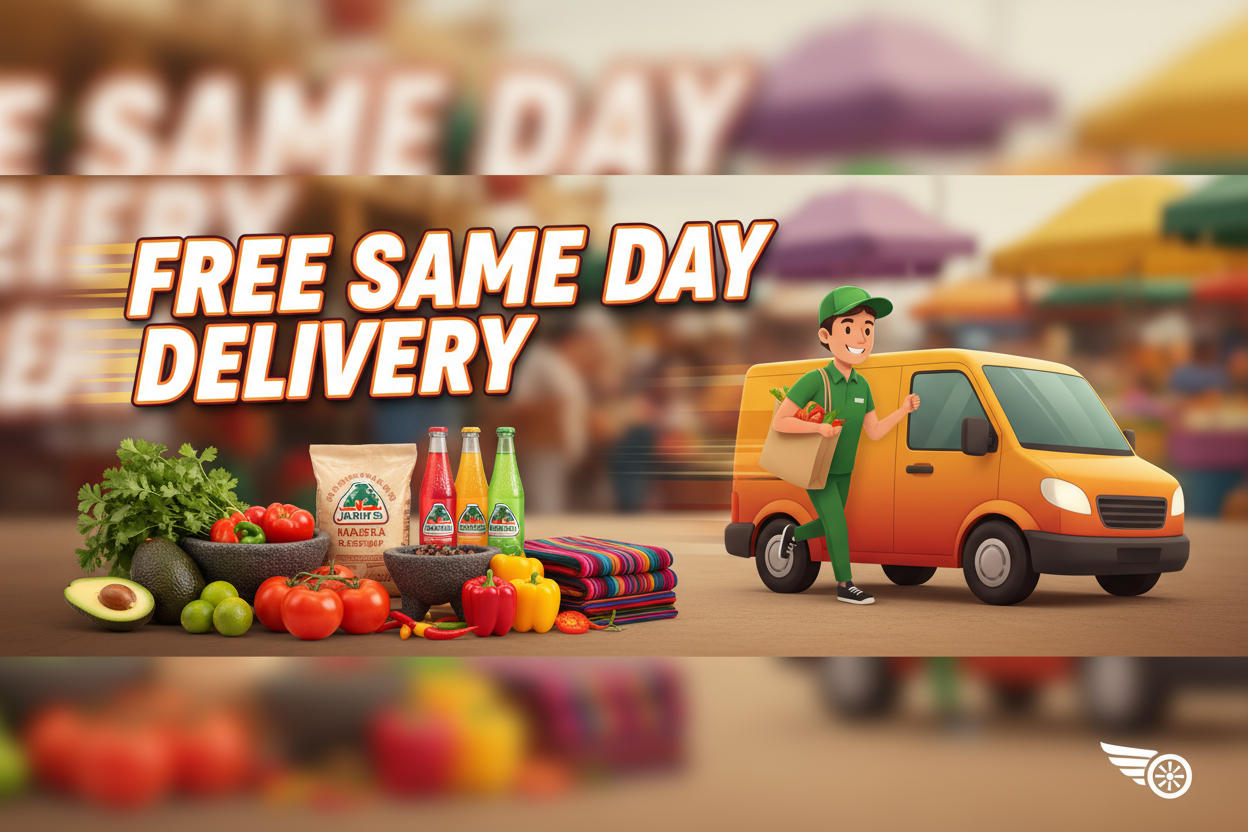 Free same day delivery 