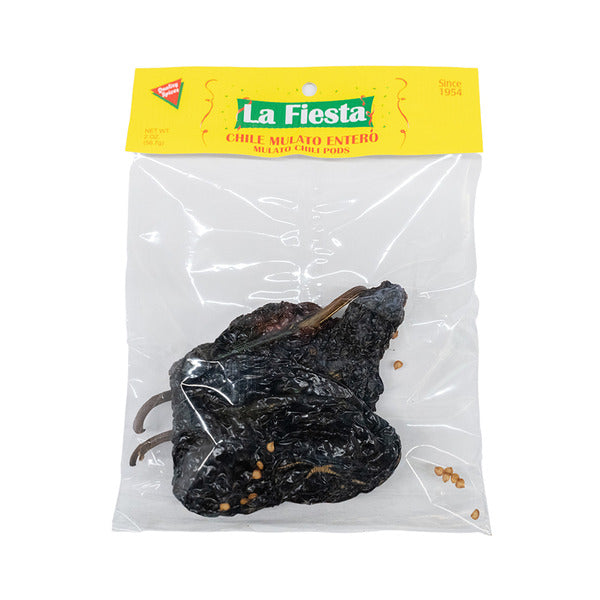 La Fiesta Mulato Chile Pods 2 oz