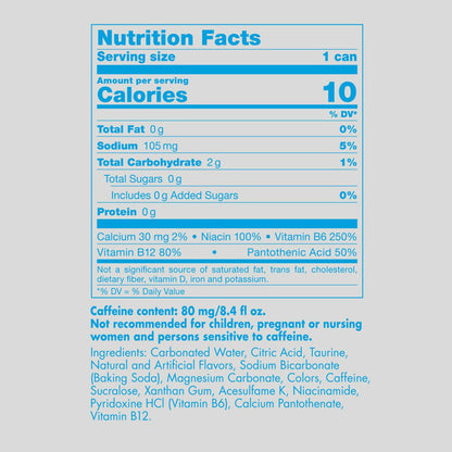 Red Bull Sugar Free Energy Drink 12 x 8.4 fl oz