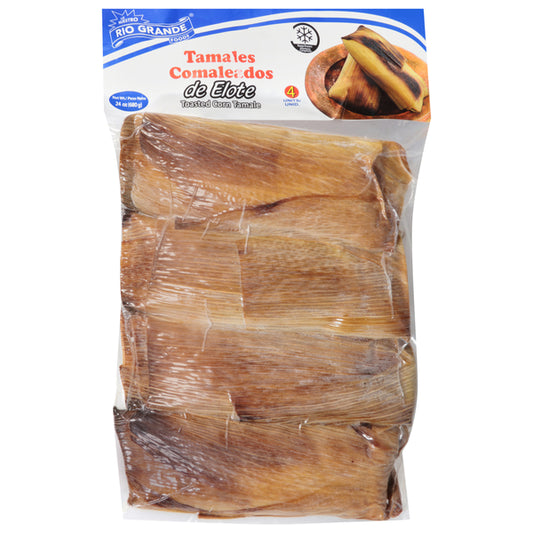 Tamales de maíz tostado Rio Grande Foods, 4 unidades