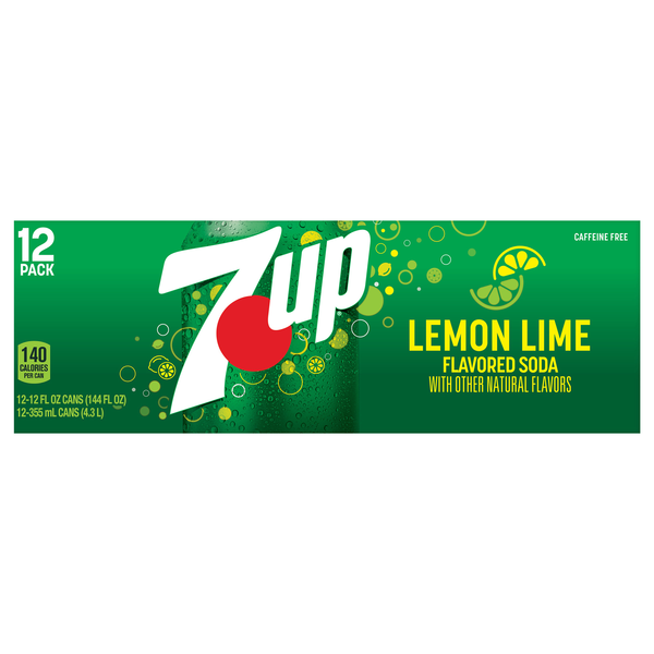 Refresco 7UP sabor limón y lima 355 ml