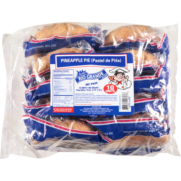Rio Grande Pineapple Pie 10 ct