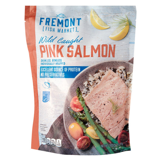 Fremont Fish Market Wild Caught Salmon 16 oz