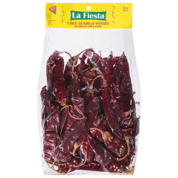 La Fiesta Chile Pods, Guajillo 8 oz