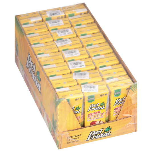 Del Frutal Nectar, Apple 24 x 200 ml