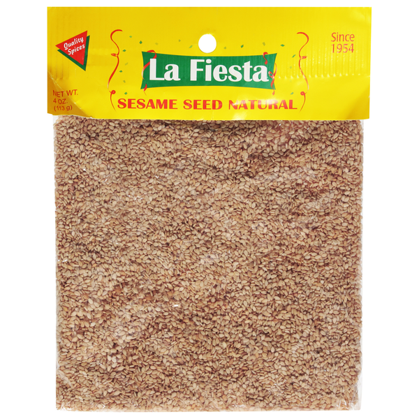 La Fiesta Semillas de Sésamo, Natural 4 oz