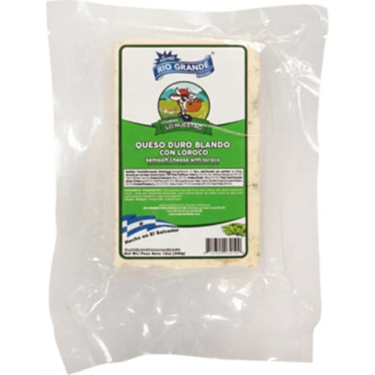 Rio Grande Foods Hard Cheese, with Loroco 12 oz