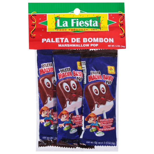 La Fiesta Marshmallow Pop, Chocolate 0.42 oz