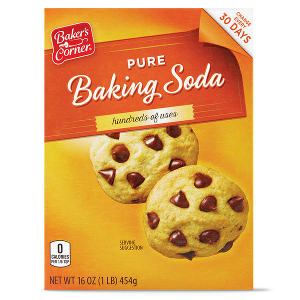 Bicarbonato de sodio Baker's Corner, 16 oz