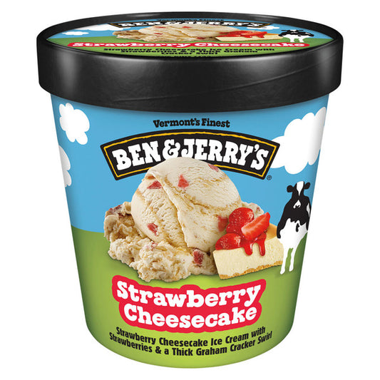 Ben & Jerry's Strawberry Cheesecake IC 16 fl oz