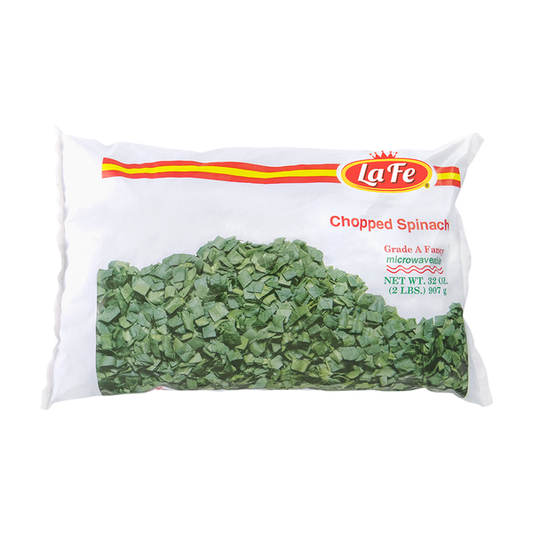 Espinacas picadas La Fe 16 oz