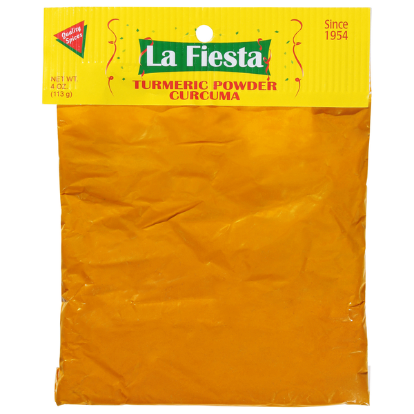 La Fiesta Turmeric Powder, Curcuma 4 oz
