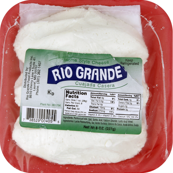 Queso Rio Grande, estilo casero, 8 oz