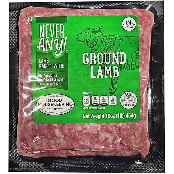 Never Any! Ground Lamb 1 lb