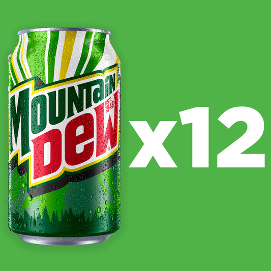 Soda Mountain Dew - Paquet de 35 cl
