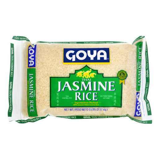 Arroz jazmín tailandés Goya de 5 libras 
