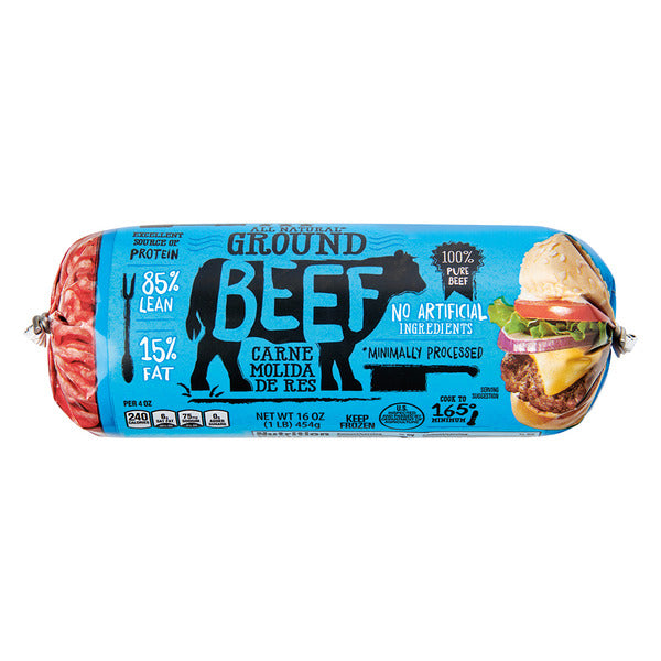 Bœuf haché maigre à 85 % 16 oz
