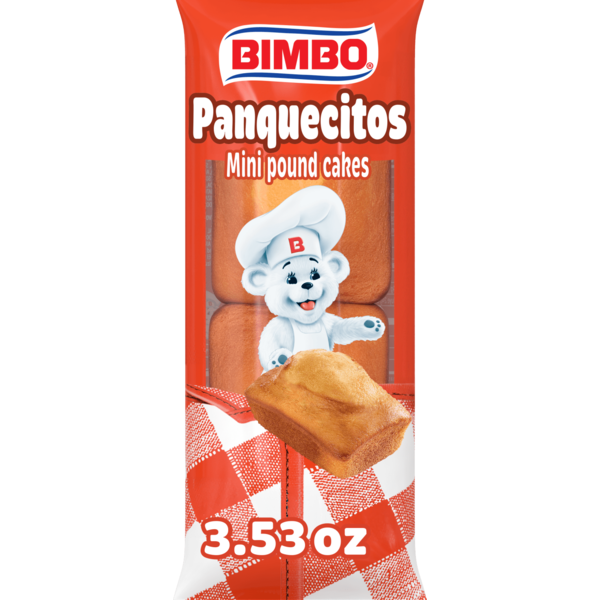 Bimbo Panquecitos Plain Mini Pound Cakes 3.54 oz