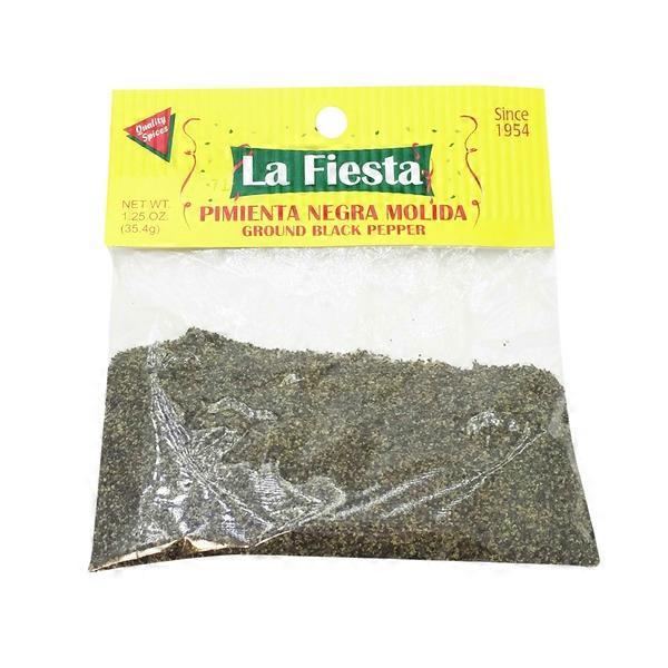 Pimienta negra molida La Fiesta 1 oz