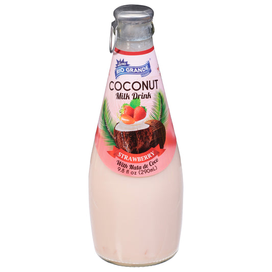 Rio Grande Foods Coconut Milk Drink, Strawberry 9.8 fl oz
