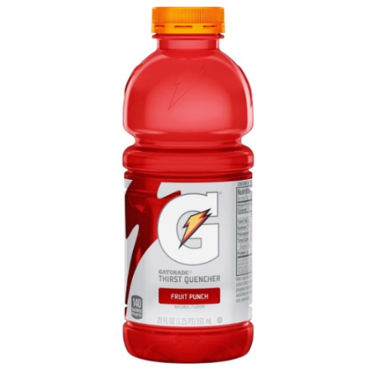 Gatorade Fruit Punch Flavored Thirst Quencher 20 fl oz