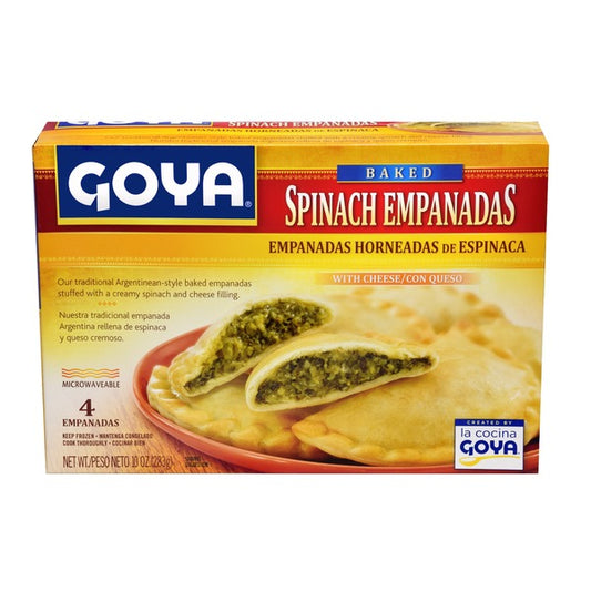 Empanadas de espinacas y queso al horno Goya de 283 g (10 oz)