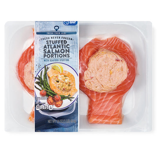 Stuffed Atlantic Salmon 16 oz