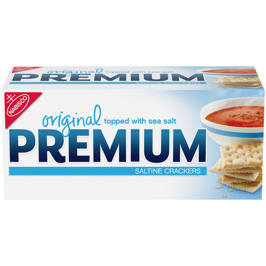 Galletas saladas originales premium, ideales para el almuerzo, 454 g (16 oz)
