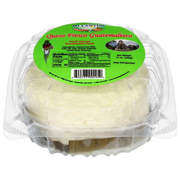 Queso Mi Cantón, Fresco, Estilo Guatemalteco 12 oz