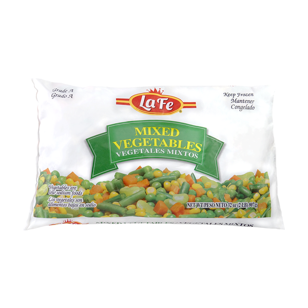 Verduras mixtas La Fe de 32 onzas