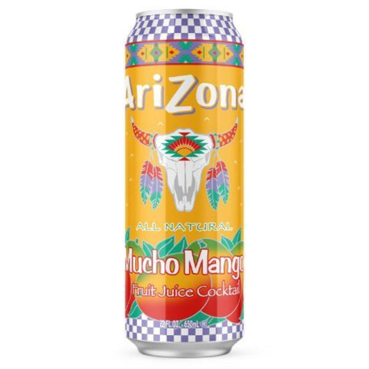 AriZona Fruit Juice Cocktail, Mucho Mango 23 fl oz