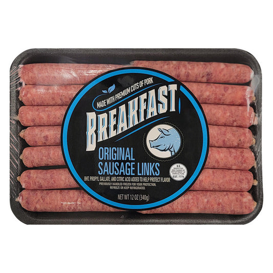 Original Pork Sausage Breakfast Links 12 oz