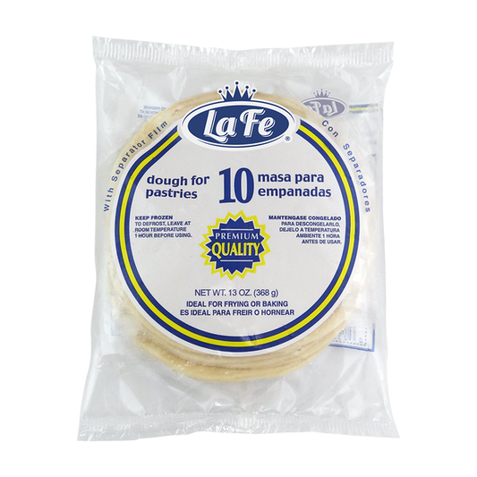 La Fe Masa para Repostería, Masa Para Empanadas 10 ud