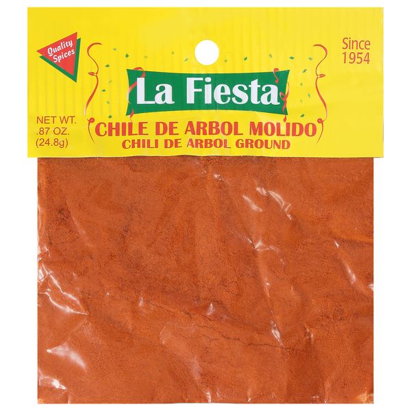 La Fiesta Chile De Arbol Ground 0.87 oz