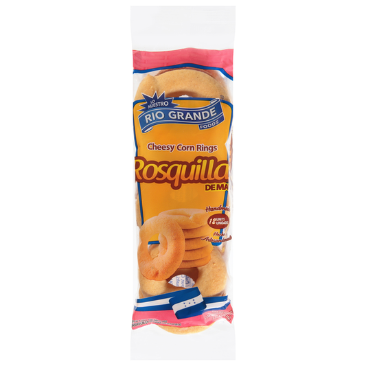Rio Grande Foods Corn Rings, Cheesy 12 ct