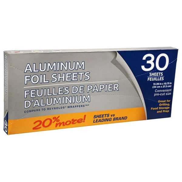 Láminas de aluminio desplegables sin nombre, 30 unidades