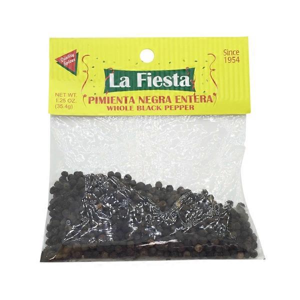 La Fiesta Whole Black Pepper 1.5 oz