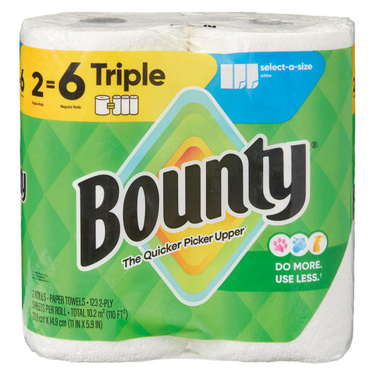 Bounty Triple Roll Paper Towel 2x123 246 ct