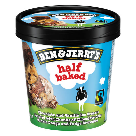 Ben & Jerry's Half Baked Ice Cream 16 fl oz