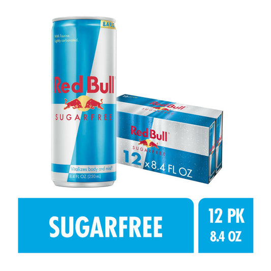Red Bull Sugar Free Energy Drink 12 x 8.4 fl oz