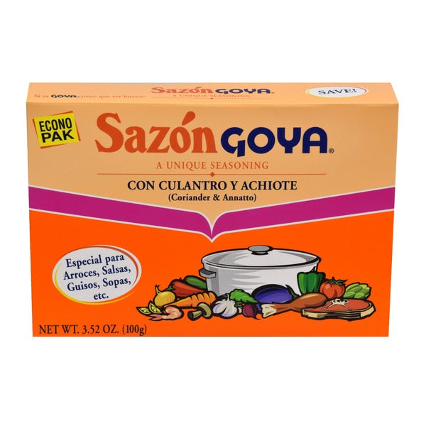 Goya Sazón Seasoning with Coriander & Annatto 3.52 oz